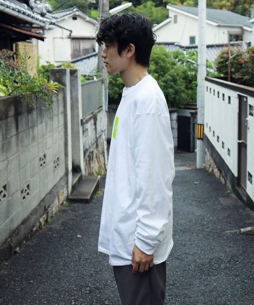 HUF(ハフ)の「HUF / ハフ ESSENTIALS BOX LOGO L/S TEE ボックスロゴ ロンT(Tシャツ/カットソー・メンズ・ホワイト/ブラック/グレー・SMALL/MEDIUM/LARGE/X-LARGE/XX-LARGE)」の14枚目の写真