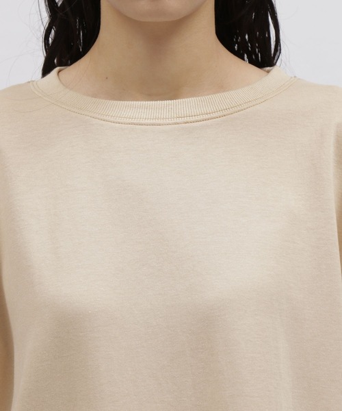 LAKOLE(ラコレ)の「配色ステッチロングスリーブプルオーバー / 166807(Tシャツ/カットソー・レディース・ブラック/ベージュ/オフホワイト・SMALL/MEDIUM)」の16枚目の写真