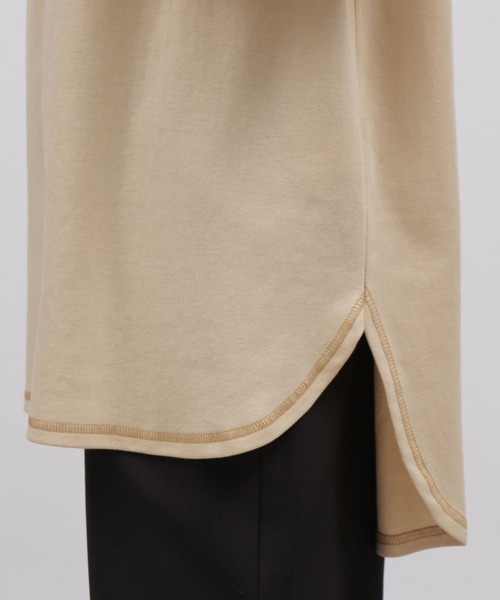 LAKOLE(ラコレ)の「配色ステッチロングスリーブプルオーバー / 166807(Tシャツ/カットソー・レディース・ブラック/ベージュ/オフホワイト・SMALL/MEDIUM)」の19枚目の写真