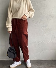 [DANTON/ダントン] ストレッチコーデュロイイージーパンツ