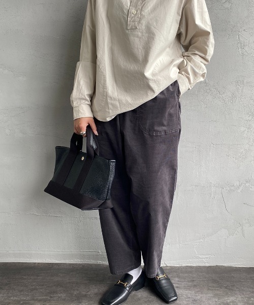 DANTON（ダントン）の「[DANTON/ダントン] ストレッチコーデュロイイージーパンツ（その他パンツ・レディース・ダークグリーン/レンガ/オフホワイト/ダークグレー/グレイッシュベージュ・36）」の20枚目の写真