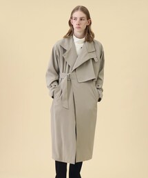 tk.TAKEO KIKUCHI | スタンドレイヤータイロッケンコート（ユニセックスアイテム）(その他アウター)