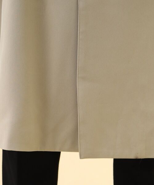 tk.TAKEO KIKUCHI（ティーケータケオキクチ）の「◆スタンドレイヤータイロッケンコート（ユニセックスアイテム）（その他アウター・メンズ・ブラック/ライトブルー/ベージュ・01/02/03）」の10枚目の写真