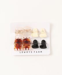 LOWRYS FARM | ミニクリップ８ＰＳＥＴ　169391(バレッタ/ヘアクリップ)
