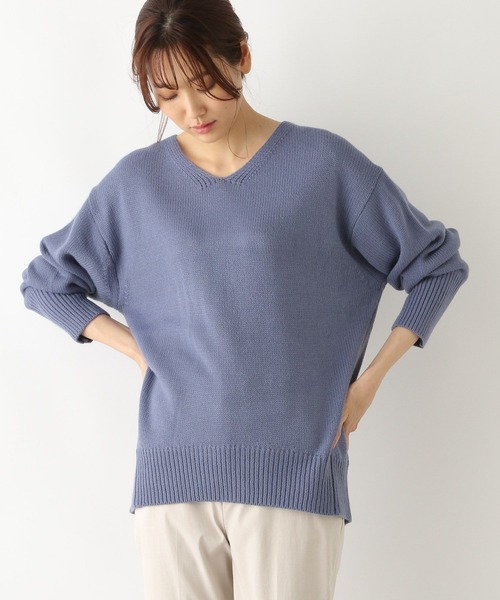 わぁ、ページ GLOBAL WORK（グローバルワーク）の「毛玉になりにくいニットVプル