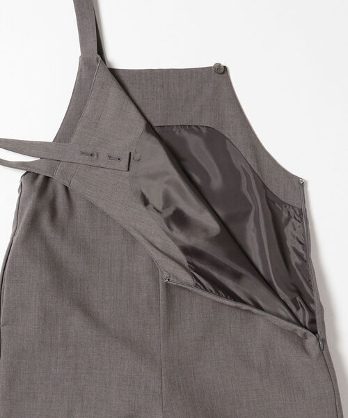 B:MING by BEAMS（ビーミングバイビームス）の「B:MING by BEAMS / TR サロペット（サロペット/オーバーオール・レディース・チャコールグレー/ブラック/モカ・SMALL/MEDIUM）」の14枚目の写真