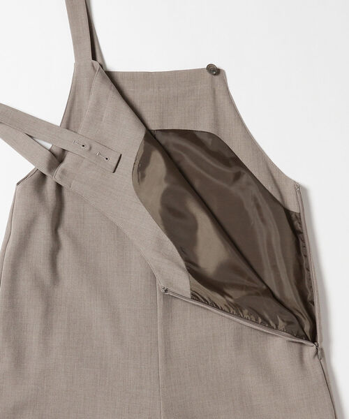 B:MING by BEAMS（ビーミングバイビームス）の「B:MING by BEAMS / TR サロペット（サロペット/オーバーオール・レディース・チャコールグレー/ブラック/モカ・SMALL/MEDIUM）」の22枚目の写真