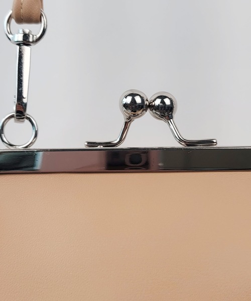 thank U more（サンキューモア）の「レザー がま口 ショルダーバッグ（ショルダーバッグ・レディース・ブラック/ブラウン・FREE）」の20枚目の写真