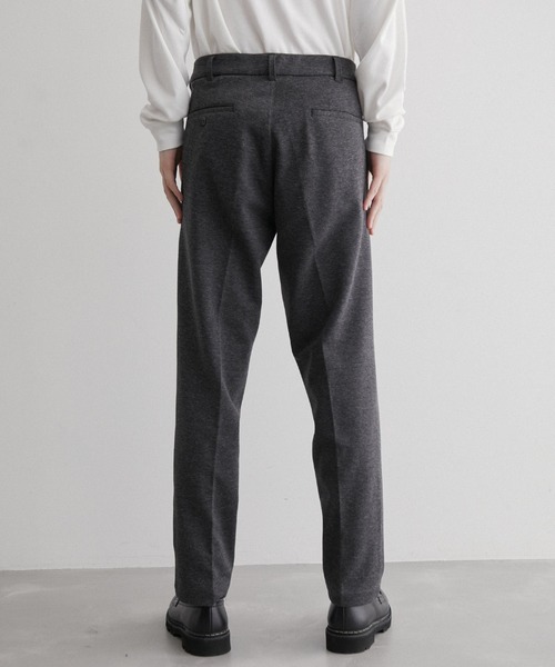 JUNRED(ジュンレッド)の「杢ニットカツラギトラウザーパンツ(スラックス・メンズ・チャコールグレー/ネイビー/グレー・LL/M/L)」の18枚目の写真