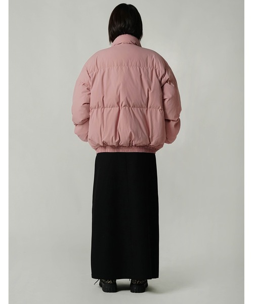 MASONPRINCE（メイソンプリンス）の「6カラーオーバーサイズハイネックダウンジャケット YRF4024【MASONPRINCE】（ダウンジャケット/コート・メンズ・ブラウン/ブラック/カーキ/ピンク/アイボリー/パープル・L/M/S）」の18枚目の写真