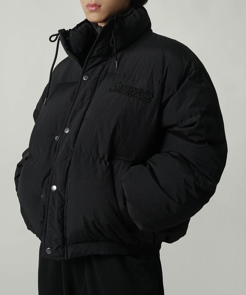 MASONPRINCE（メイソンプリンス）の「6カラーオーバーサイズハイネックダウンジャケット YRF4024【MASONPRINCE】（ダウンジャケット/コート・メンズ・ブラウン/ブラック/カーキ/ピンク/アイボリー/パープル・L/M/S）」の7枚目の写真