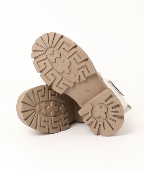 aimoha(アイモハ)の「厚底ショートブーツ(ブーツ・レディース・ベージュ/ブラック・23.5cm/24.5cm/23.0cm/24.0cm/25.0cm)」の3枚目の写真