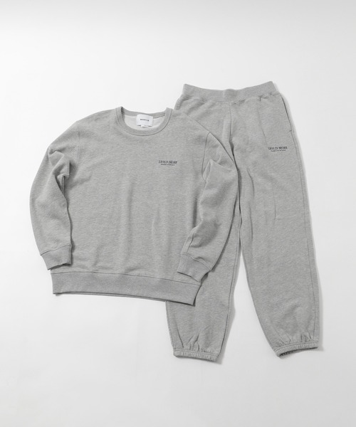 MAISON CLUB(メゾンクラブ)の「【MAISON CLUB】ワンポイント刺繍スウェット LESS IS MORE(スウェット・メンズ・グレー/ブラック/ホワイト/ネイビー/グリーン・XL/L/M/2XL)」の6枚目の写真