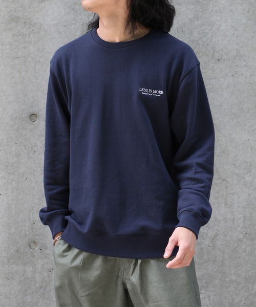 グレイソン GREYSON ネイビー スウェット M（L） GREYSON(グレイソン) - 海外通販のBUYMA