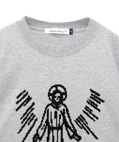 UNDERCOVER(アンダーカバー)の「UC1C3811(Tシャツ/カットソー・メンズ・トップグレー/ブラック/ホワイト・1/2/3/4/5)」の5枚目の写真