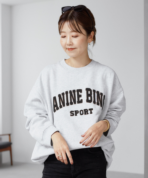 アニン ビン オーバーサイズ クルー / ANINE BING OVERSIZED