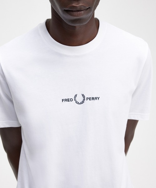 Embroidered T-Shirt／刺繍Tシャツ（Tシャツ/カットソー）｜FRED
