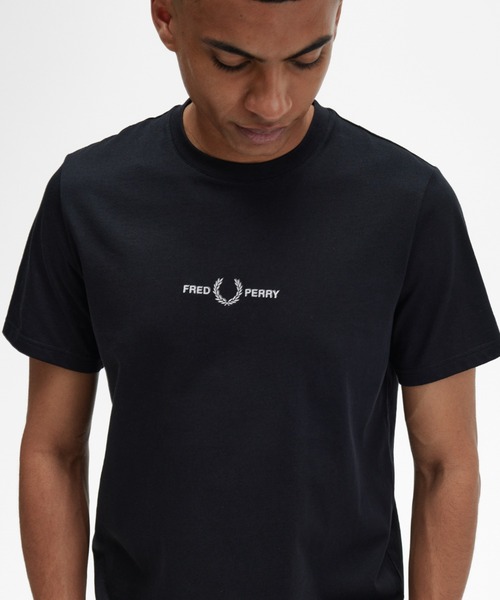 Embroidered T-Shirt／刺繍Tシャツ（Tシャツ/カットソー）｜FRED