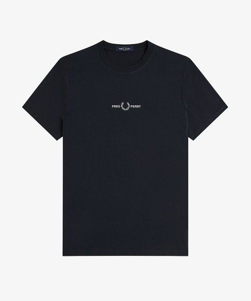 FRED PERRY ロゴ刺繍Tシャツ 25-fp0320-1-1.jpg