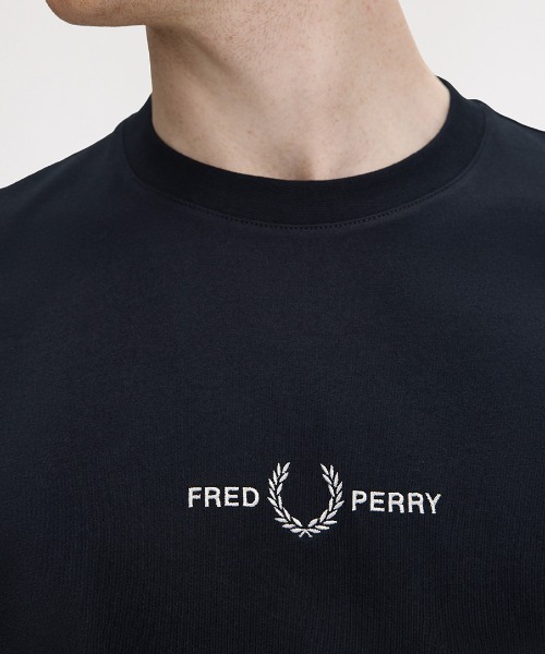 Embroidered T-Shirt／刺繍Tシャツ（Tシャツ/カットソー）｜FRED