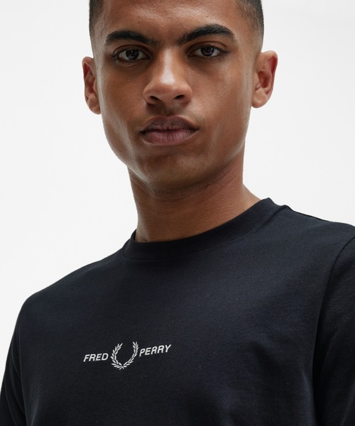 Tシャツ・カットソー FRED PERRY [Sport] Embroidered T-shirt 5FT1975 Embroidered T-Shirt／刺繍Tシャツ（Tシャツ/カットソー）｜FRED