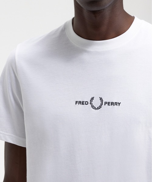 Embroidered T-Shirt／刺繍Tシャツ（Tシャツ/カットソー）｜FRED