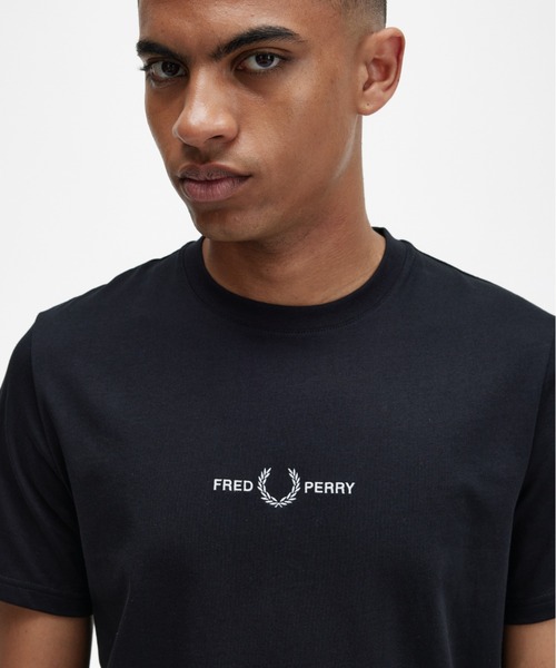 Embroidered T-Shirt／刺繍Tシャツ（Tシャツ/カットソー）｜FRED