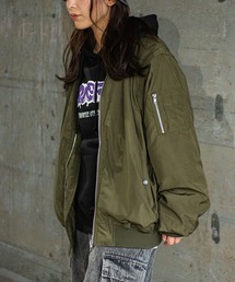 SITRY | 2way Balloon Sleeve Big silhouette MA-1/2way バルーンスリーブ ビッグシルエット MA-1(MA-1)