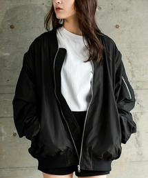 SITRY | 2way Balloon Sleeve Big silhouette MA-1/2way バルーンスリーブ ビッグシルエット MA-1(MA-1)