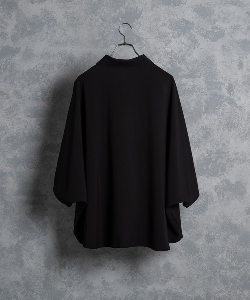 KUUUPY（クーピー）の「Dolman Regular Collar Short-Sleeve Shirt - ドルマンレギュラーカラー半袖シャツ（シャツ/ブラウス・メンズ・ブラック・SMALL/MEDIUM/LARGE）」の15枚目の写真