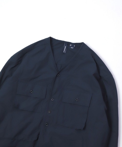 WOOLRICH（ウールリッチ）の「[WOOLRICH] HIGH AERATION CARDIGAN ハイエアレーションシャツ（カーディガン/ボレロ・メンズ・ネイビー・M/L）」の5枚目の写真