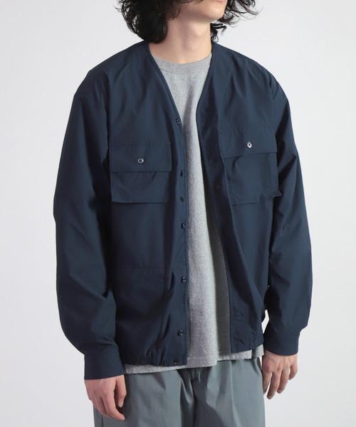 WOOLRICH（ウールリッチ）の「[WOOLRICH] HIGH AERATION CARDIGAN ハイエアレーションシャツ（カーディガン/ボレロ・メンズ・ネイビー・M/L）」の14枚目の写真