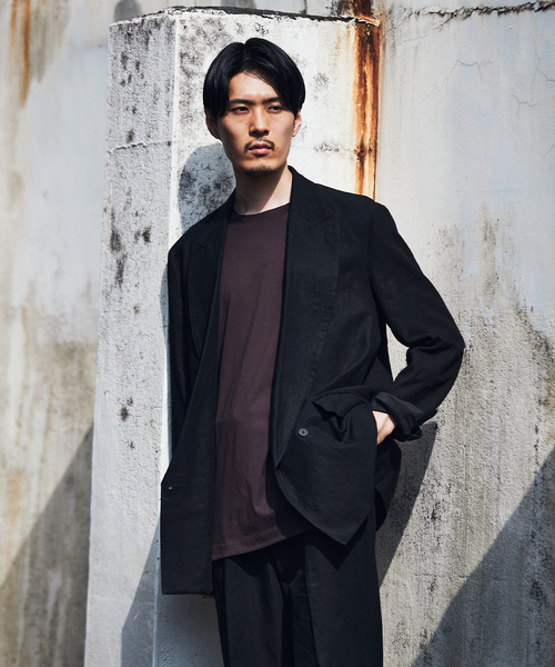 EDIFICE LA BOUCLE リネンジャケット（2024SS） EDIFICE LA BOUCLE（エディフィスラブークル）の「【LA BOUCLE