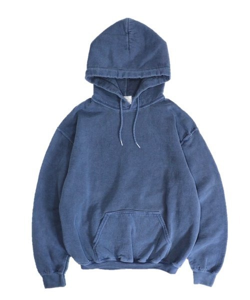 TOWNCRAFT（タウンクラフト）の「TOWN CRAFT タウンクラフト / PIGMENT PULL HOODIE　スウェットパーカー（スウェット・メンズ・ベージュ/ブラック/ネイビー/スモークピンク/ブルーグレー/パープル/グリーン・LARGE/XX-LARGE/MEDIUM/X-LARGE）」の5枚目の写真
