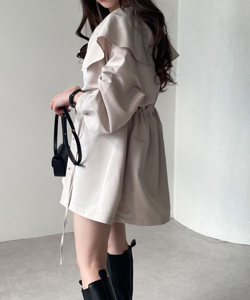 2wayケープカラーマウンテンパーカー