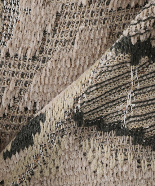 B.C STOCK(ベーセーストック)の「CRH モールミックス ジャガードカーディガン(カーディガン/ボレロ・メンズ・ベージュ/ブルー系その他/ブラウン・LARGE/MEDIUM)」の17枚目の写真