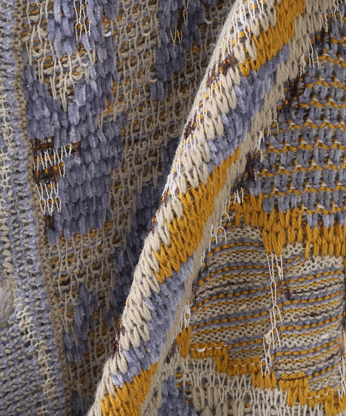 B.C STOCK(ベーセーストック)の「CRH モールミックス ジャガードカーディガン(カーディガン/ボレロ・メンズ・ベージュ/ブルー系その他/ブラウン・LARGE/MEDIUM)」の18枚目の写真