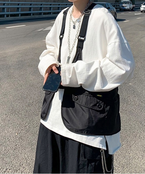 NEW GENTLEMAN(ニュージェントルマン)の「デルタ ビッグベスト(ベスト・メンズ・ブラック/ベージュ・M/L)」の20枚目の写真