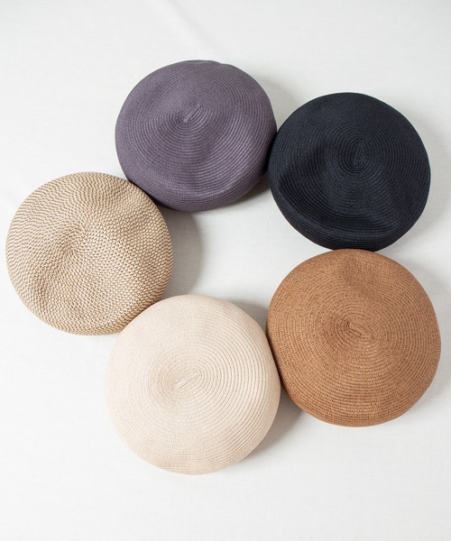 RACAL(ラカル)の「Cotton Braid Beret2 / コットンブレードベレー2(ハンチング/ベレー帽・メンズ・グレー/ベージュ/ベージュ系その他/ブラウン/ブラック・LARGE/MEDIUM)」の16枚目の写真