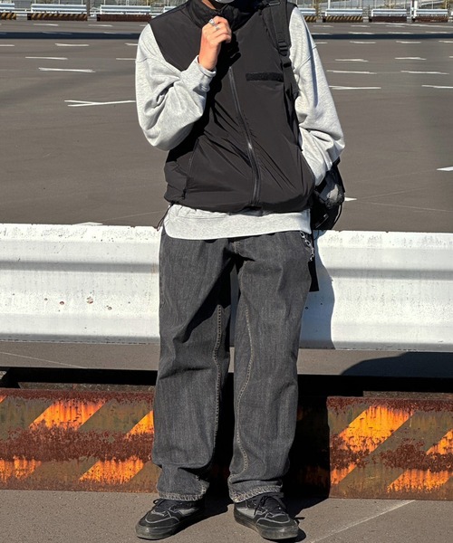 kutir（クティール）の「スタンドネックミリタリーベスト（ベスト・メンズ・ブラック/アイボリー・MEDIUM/LARGE）」の12枚目の写真