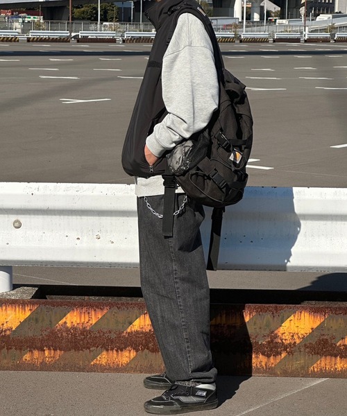 kutir（クティール）の「スタンドネックミリタリーベスト（ベスト・メンズ・ブラック/アイボリー・MEDIUM/LARGE）」の14枚目の写真