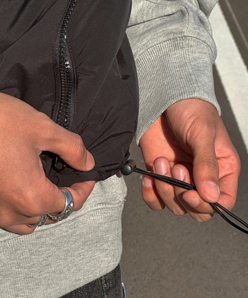 kutir（クティール）の「スタンドネックミリタリーベスト（ベスト・メンズ・ブラック/アイボリー・MEDIUM/LARGE）」の19枚目の写真