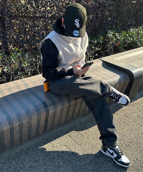 kutir（クティール）の「スタンドネックミリタリーベスト（ベスト・メンズ・ブラック/アイボリー・MEDIUM/LARGE）」の22枚目の写真