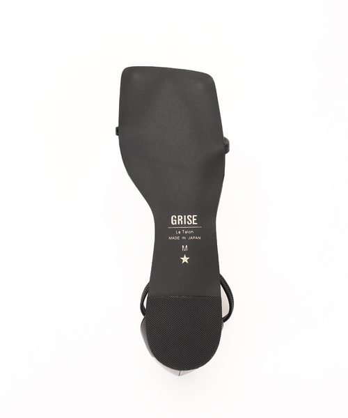 LE TALON（ルタロン）の「《追加》GRISEスクエアアンクルストレッチフラットサンダル（サンダル・レディース・ブラック系その他/パープル/ホワイト・SMALL/MEDIUM/LARGE/X-LARGE）」の9枚目の写真