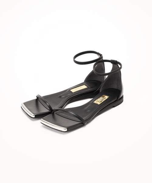 LE TALON（ルタロン）の「《追加》GRISEスクエアアンクルストレッチフラットサンダル（サンダル・レディース・ブラック系その他/パープル/ホワイト・SMALL/MEDIUM/LARGE/X-LARGE）」の15枚目の写真