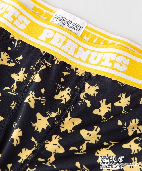 PEANUTS(ピーナッツ)の「【PEANUTS/ピーナッツ】ボクサーパンツ(ボクサーパンツ・メンズ・イエロー/ブラック・MEDIUM/LARGE/X-LARGE)」の4枚目の写真