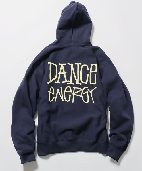 STUSSY（ステューシー）の「STUSSY/ステューシー DANCE ENERGY HOODIE フーディー パーカー ブランドロゴ（パーカー・メンズ・ネイビー/ブラック/ホワイト/ヘザーグレー・L/M/XL/S）」の4枚目の写真