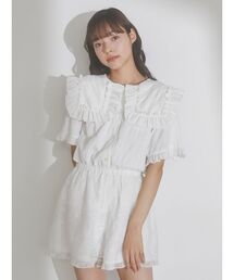 merry jenny | ビッグフリルカラーブラウス(シャツ/ブラウス)