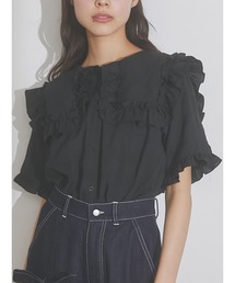 merry jenny | ビッグフリルカラーブラウス(シャツ/ブラウス)