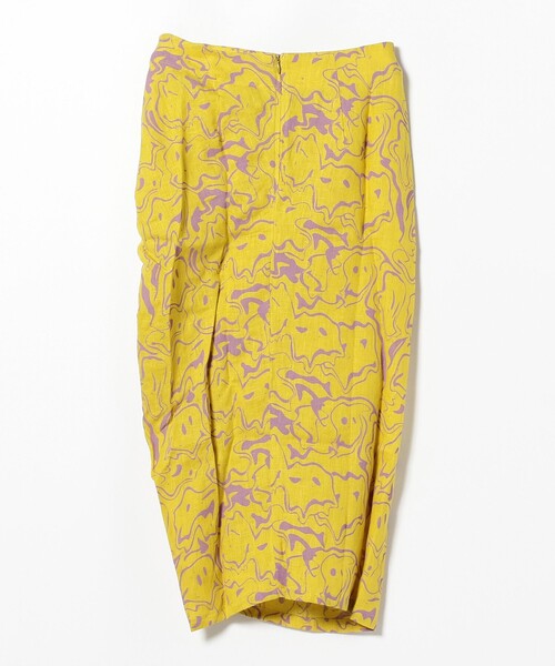 Ray BEAMS(レイビームス)の「OAS / Mashed Lollo Linen Skirt(スカート・レディース・イエロー・X-SMALL)」の7枚目の写真
